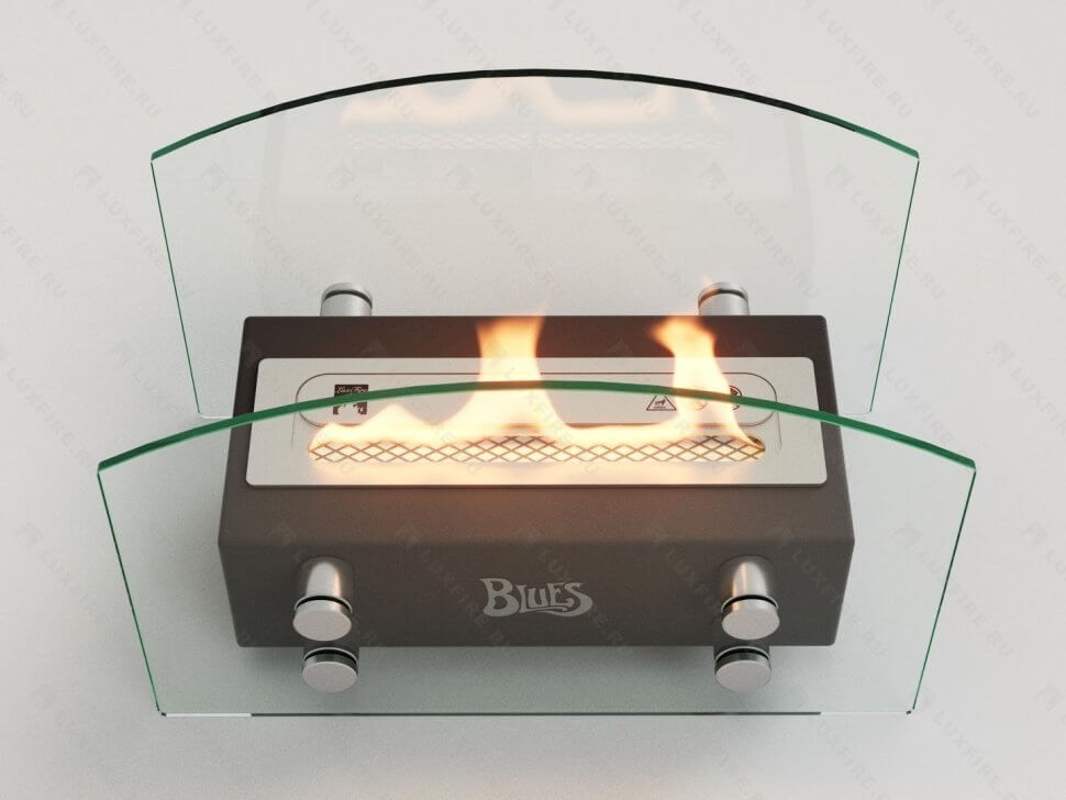 Настольный биокамин Lux Fire Блюз