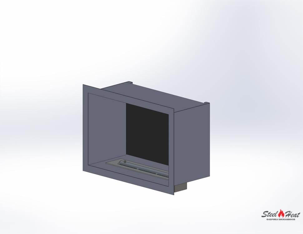 5117С Биокамин встраиваемый со стемалитом на заказ