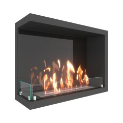 Биокамин угловой SteelHeat Leader 700 левый