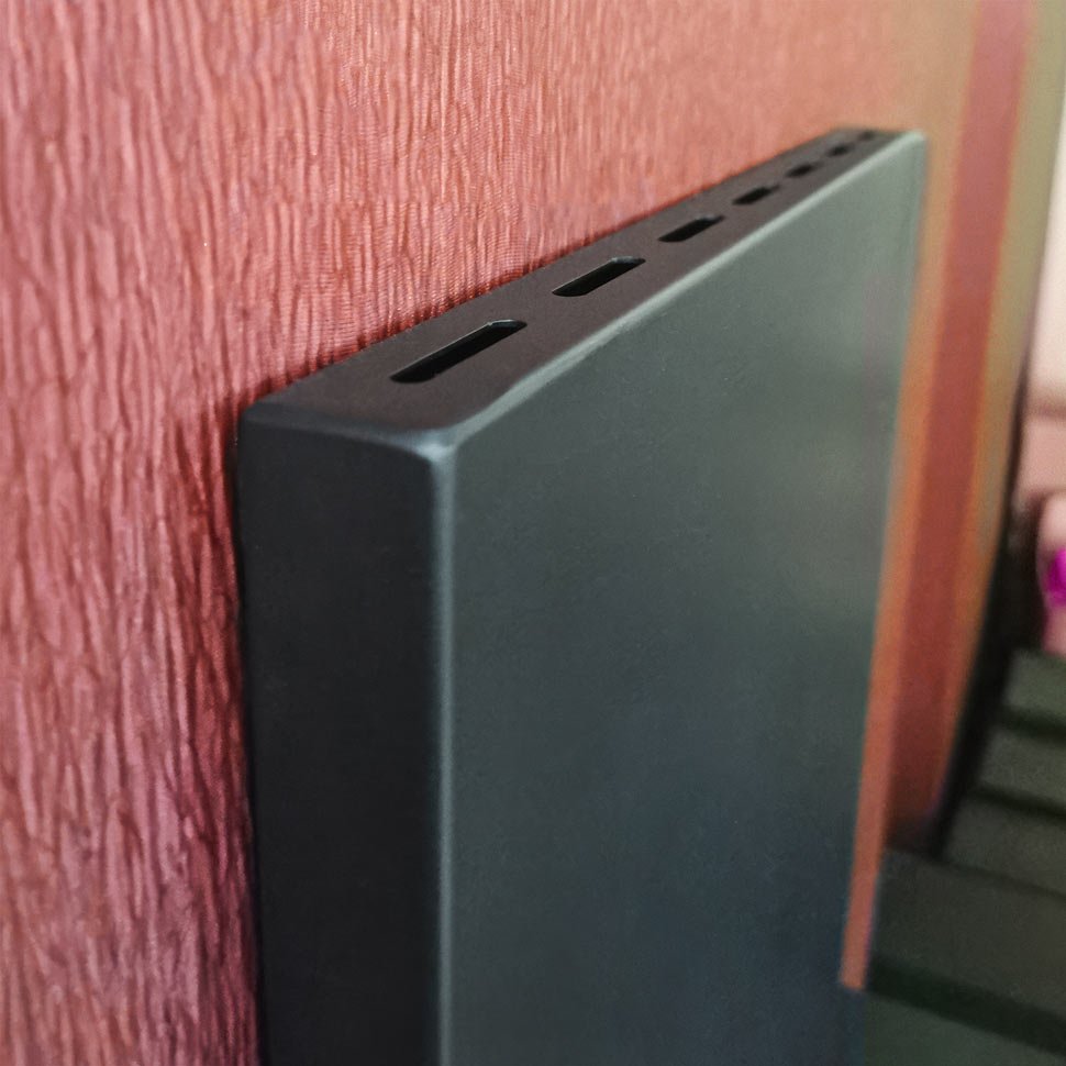 Настенный биокамин Wall Stove BioFire, черный