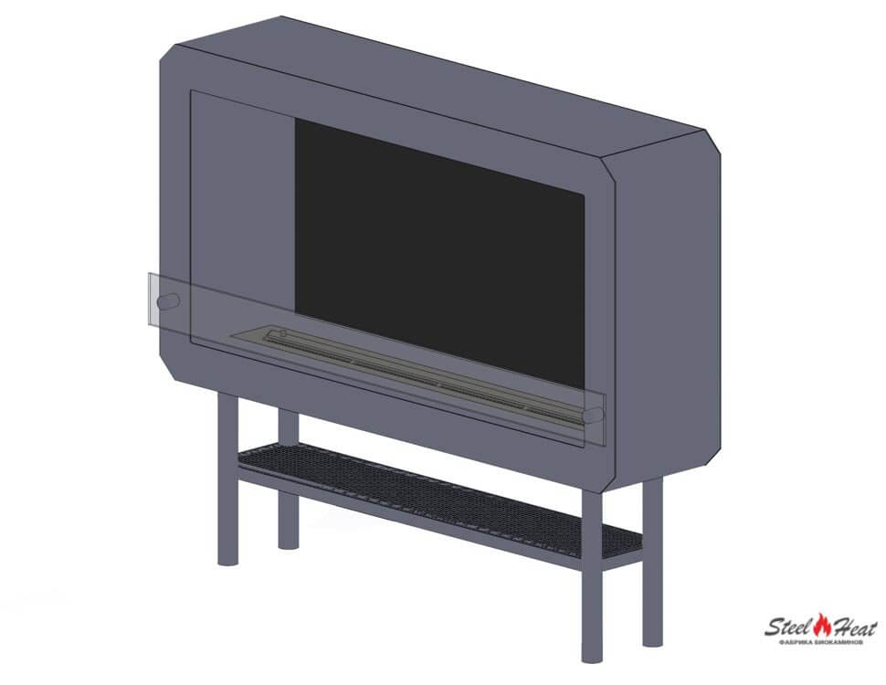 6400С Биокамин напольный на заказ 6400С Биокамин напольный на заказ