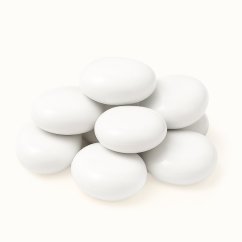 Декоративные керамические камни SteelHeat белые 14 шт