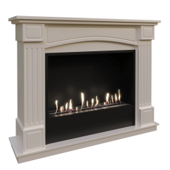 Биокамин в портале Firezo Boston Белый, стандарт