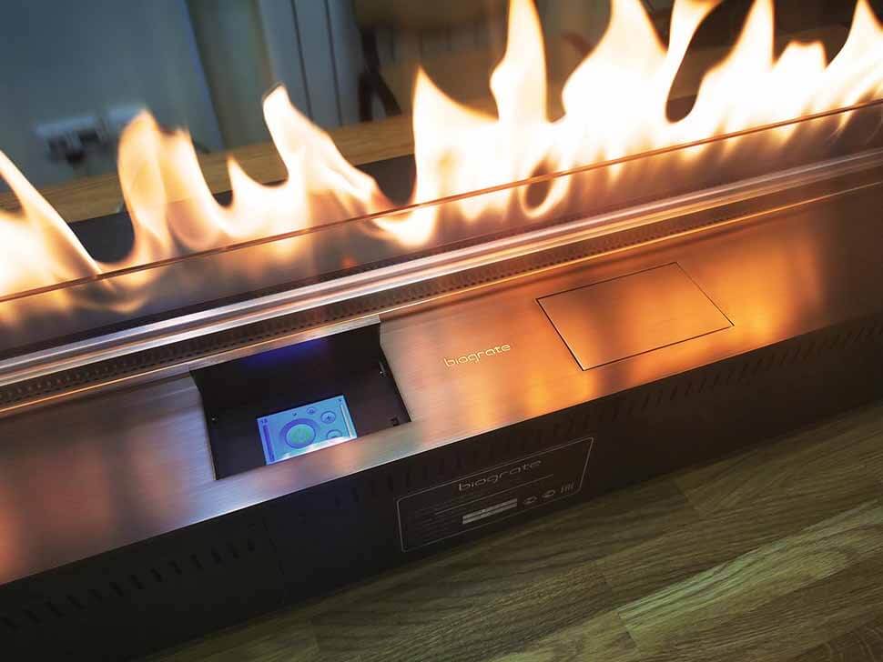 Автоматический биокамин SmartFire L 1600 plus Biograte