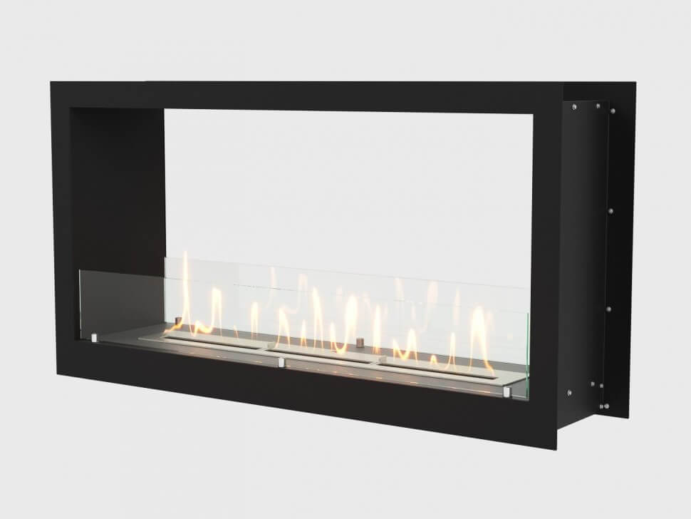 Встроенный биокамин Lux Fire Сквозной 1210 М