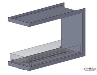 8701С Биокамин торцевой на заказ