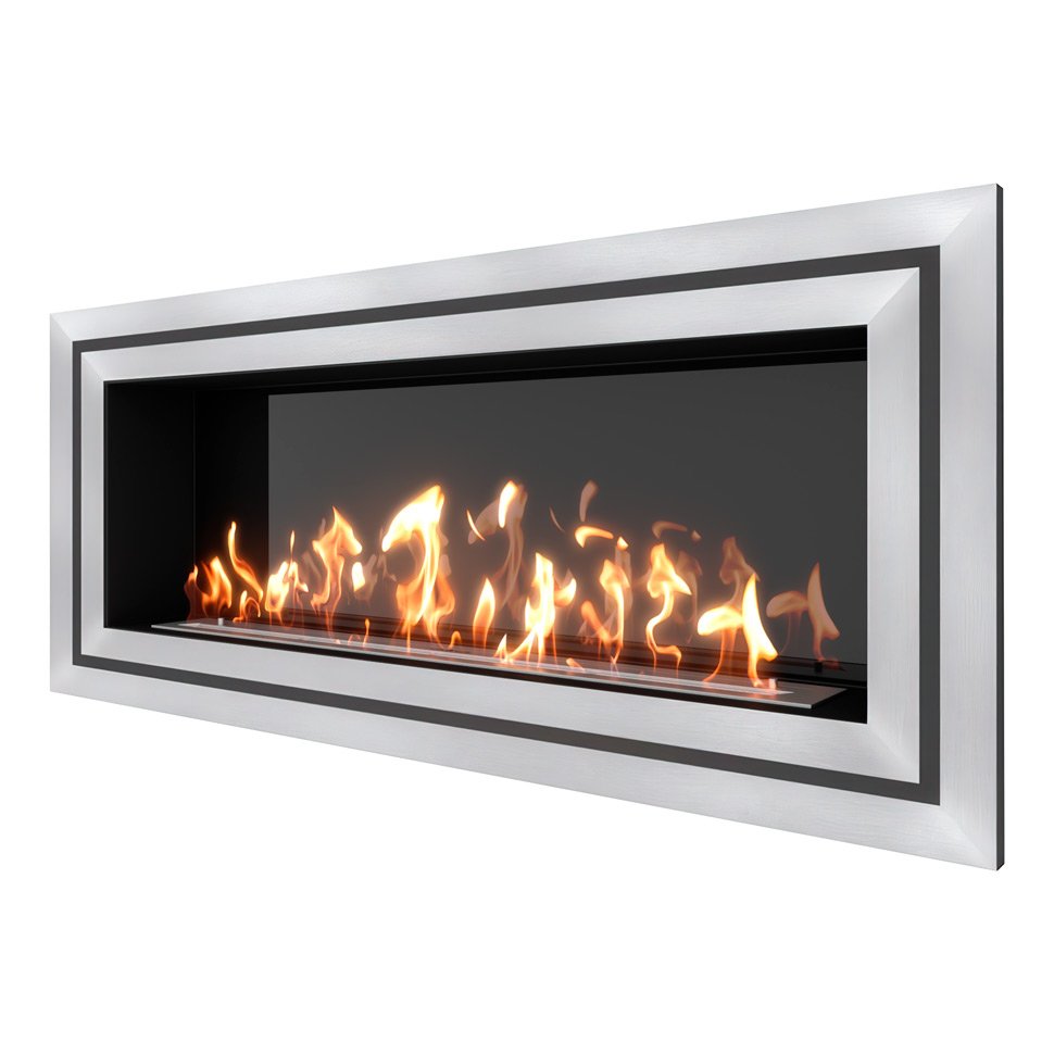 Биокамин встраиваемый SteelHeat GRAND-D 1500 XL