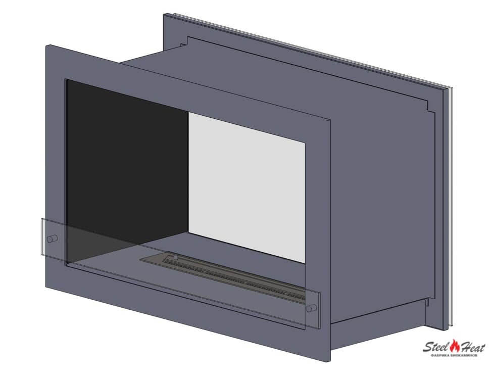 8742С Биокамин сквозной на заказ 8742С Биокамин сквозной на заказ