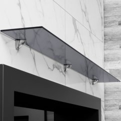 Стеклянная полка для биокамина Gray 1500