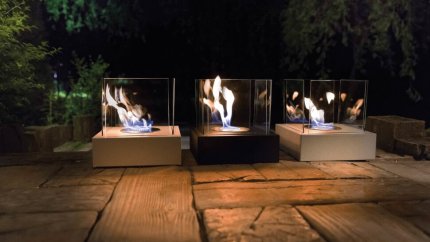 Биокамин настольный Kratki TANGO 2, TUV белый