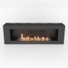 Настенный биокамин ORION 1200 черный фото 5