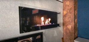 Настенный биокамин Firezo Taglio vetro 1100, стандарт