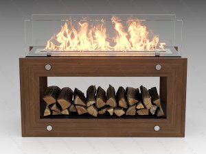 Напольный биокамин Lux Fire Радость