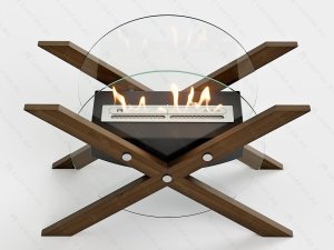 Напольный биокамин Lux Fire Робинзон